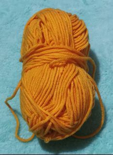 50g Milk Cotton Yarn Wool 5ply - Sunflower