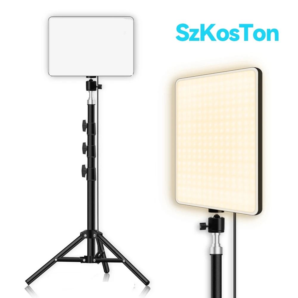 8/12 Inch LED Photography Video Light Panel Lighting Photo Studio Lamp ...
