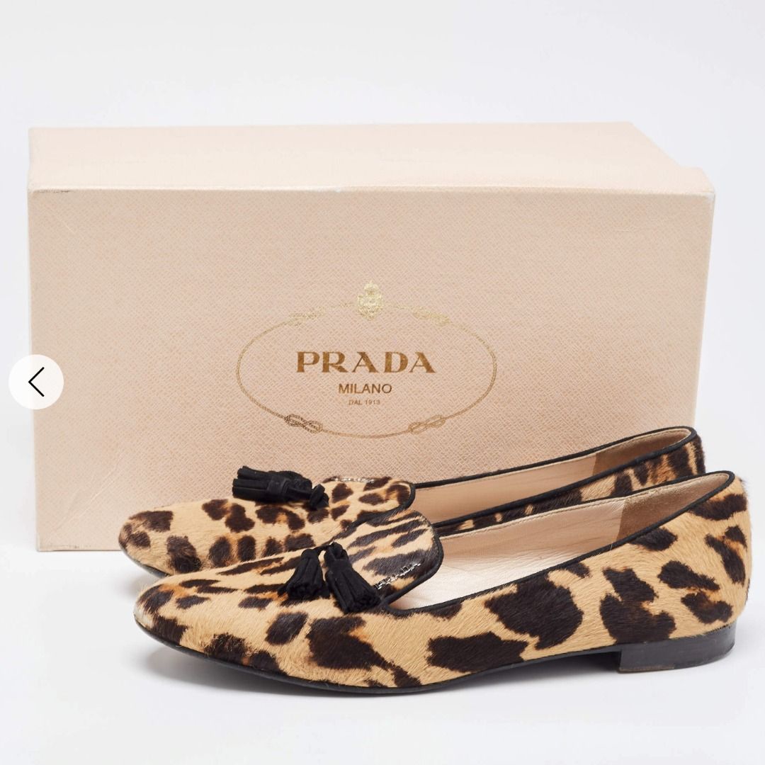 Leopard print smoking slippers best sale