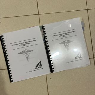 ACAD1 NMAT Review Manual (Part 1 & Part 2)
