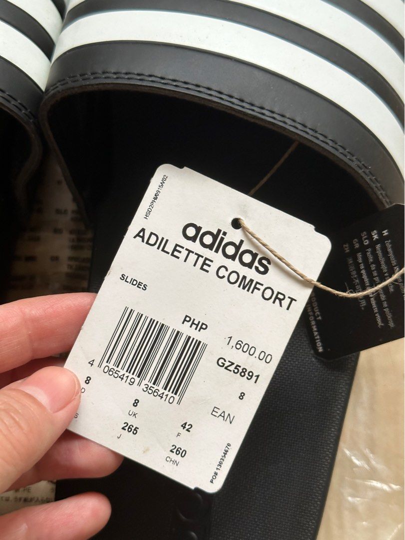 Adilette size chart clearance