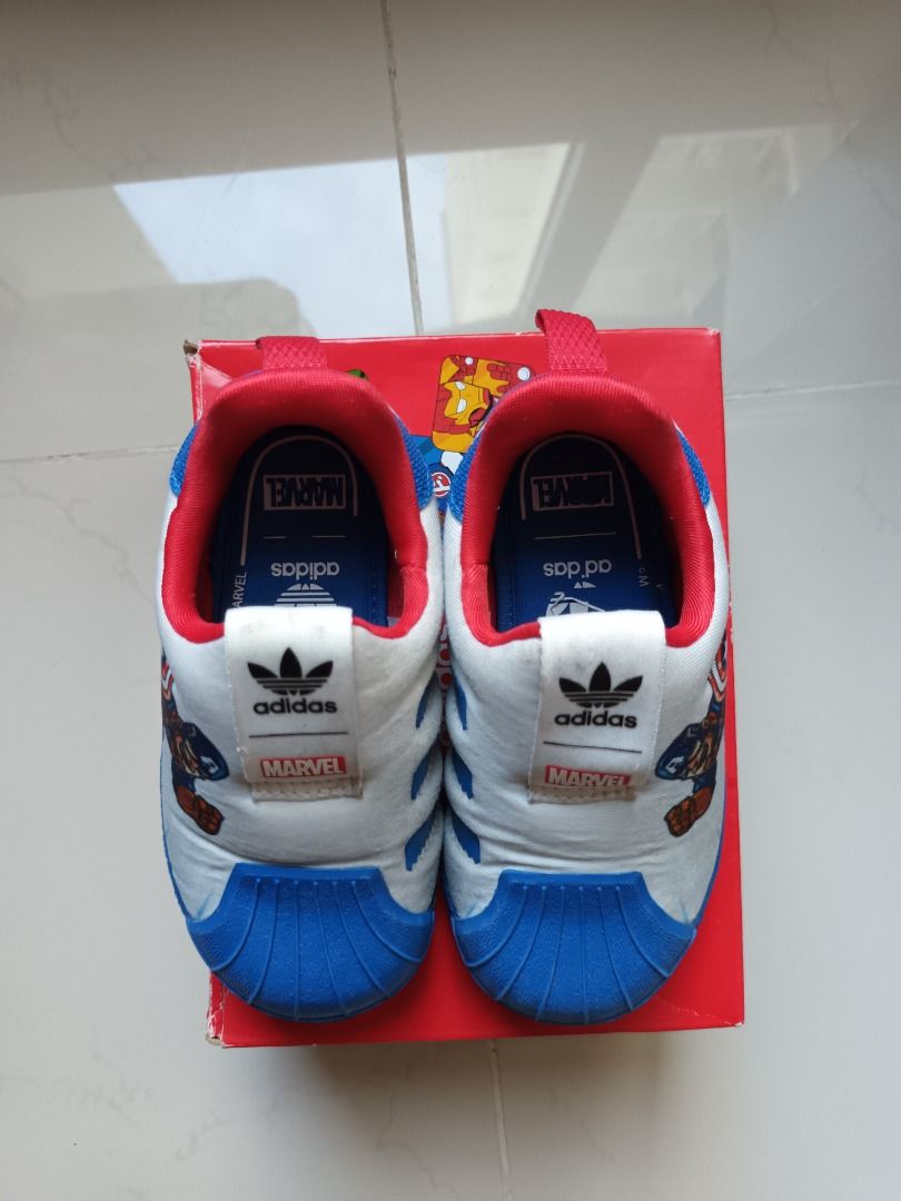 Adidas Marvel Shoes for Kids UK 6.5K US 6K Babies Kids