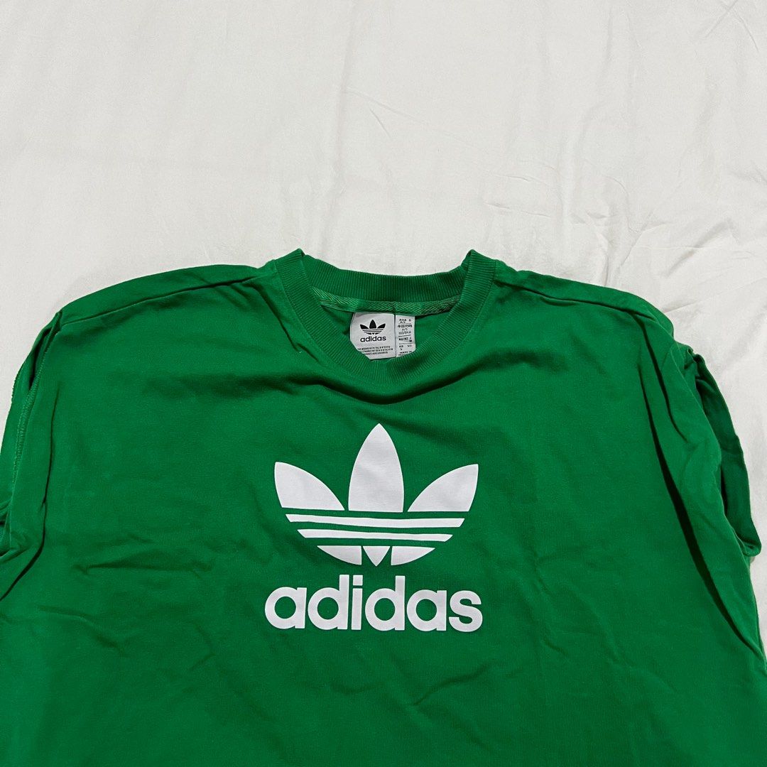 Adidas Original green shirt (Category: Activewear) located in Makati City. Submitted by msjcfr (Listing ID 1284461604, Image 3). Description: Selling my adidas original muscle shirt. Used only once • small • green.