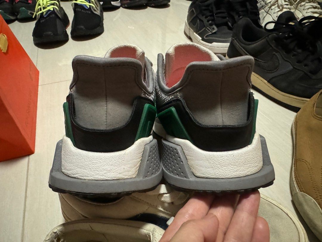 Adidas Originals EQT Cushion ADV White Green Gray Men s Fashion