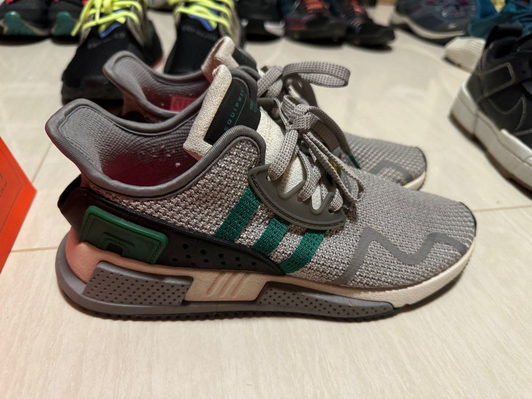 Adidas Originals EQT Cushion ADV White Green Gray Men s Fashion
