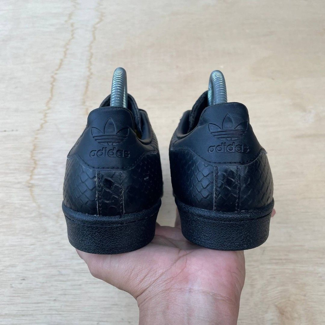 Adidas Superstar Triple Black 5UK 23.5cm RM6O Women s Fashion