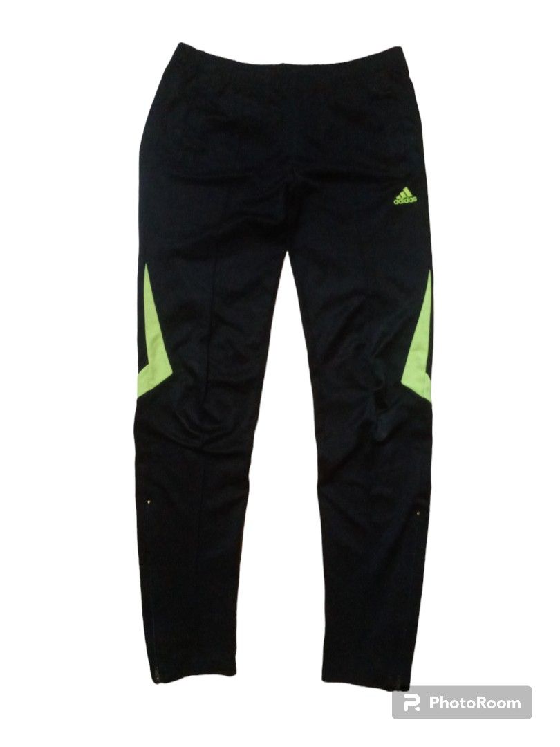 Lime green and black adidas pants deals