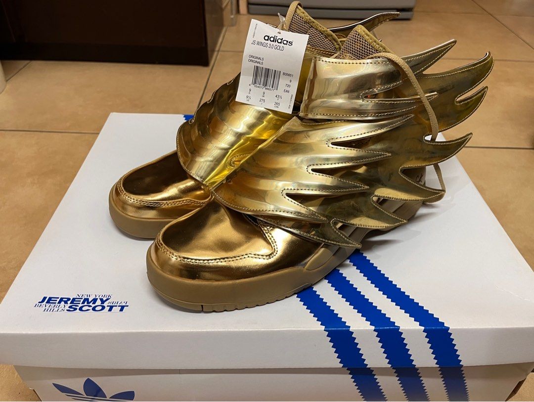 Adidas js wings 3.0 gold clearance