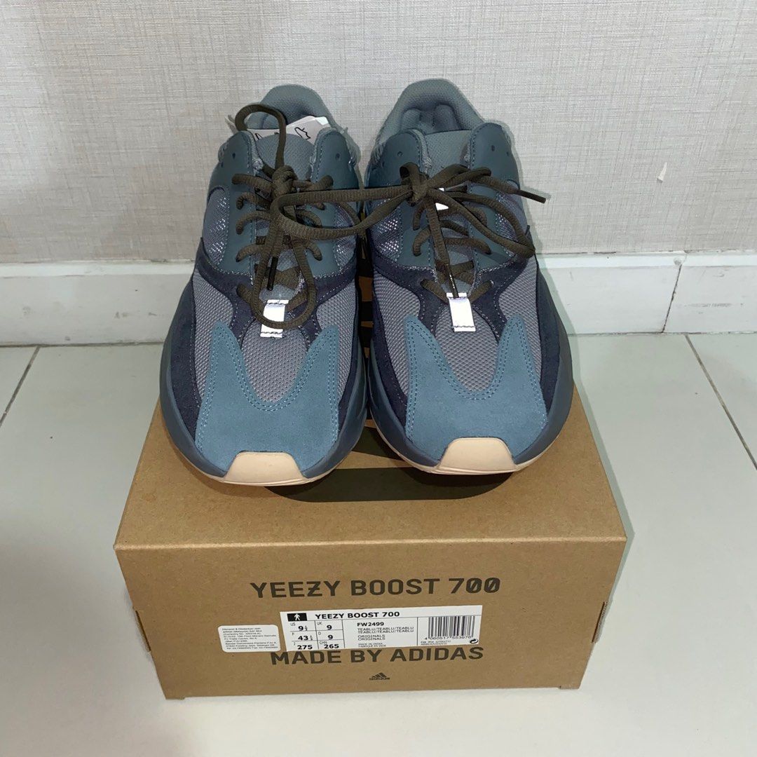 adidas gazelle silver green womens Yeezy Boost 700 V2 'Teal Blue'  SneakerSafe