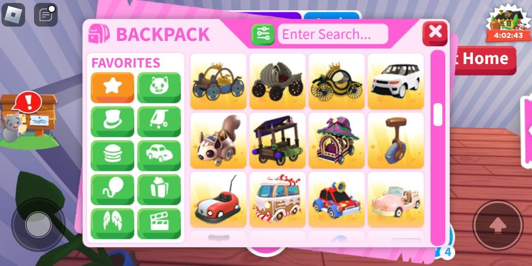Adopt Me Vehicles - For sale (Category: In-Game Products) located in Quezon City. Submitted by ulan05 (Listing ID 1284519860, Image 2). Description: Hi! Selling adm vehicles Pricing: legendary/old vehicles : 10 Ultra-rare/rare vehicles: 8 Uncommon/common vehicles: 4 Pm me for inquiries! Can have discount if bulk Strictly payment first Can provide vouches and proof naman Roblox username: reynniiieee.