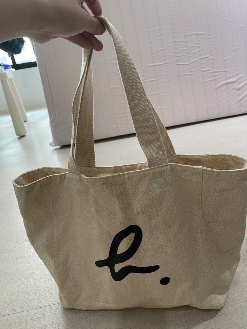 Agnes b shop canvas bag