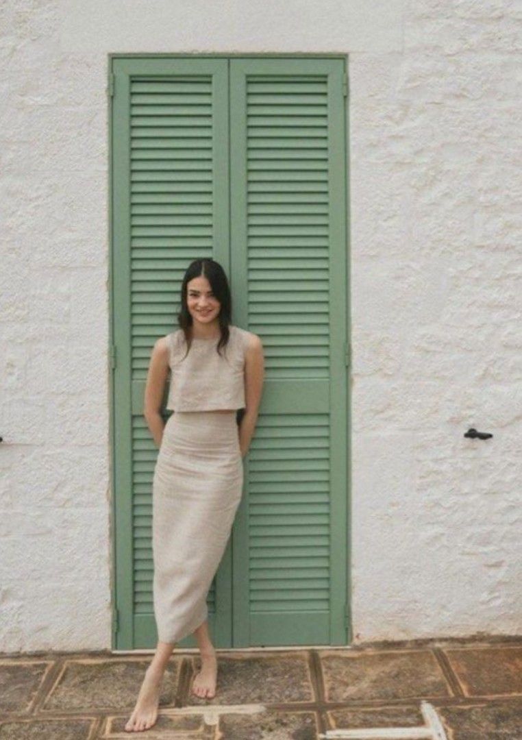 AGW Capri Linen Set Women s Fashion Dresses Sets Sets or