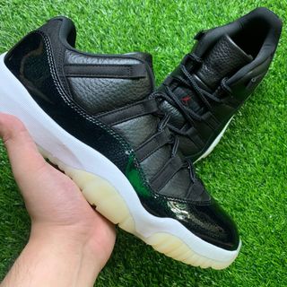 Jordan 11 sales dark green