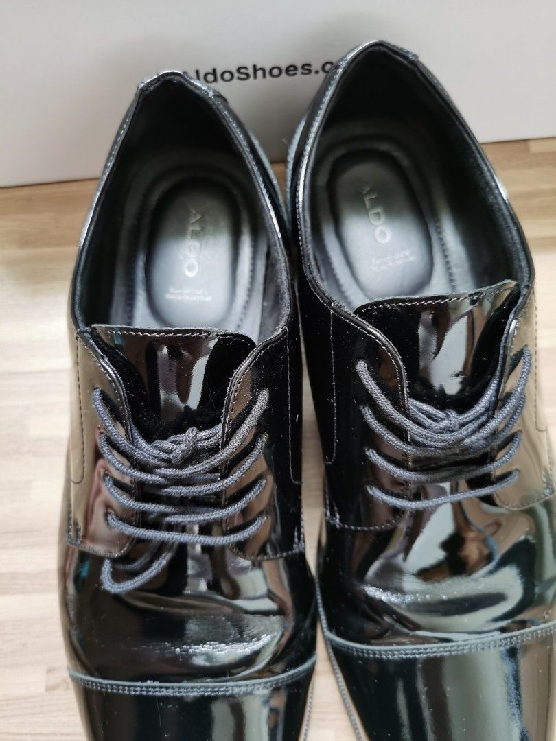 Aldo black clearance formal shoes