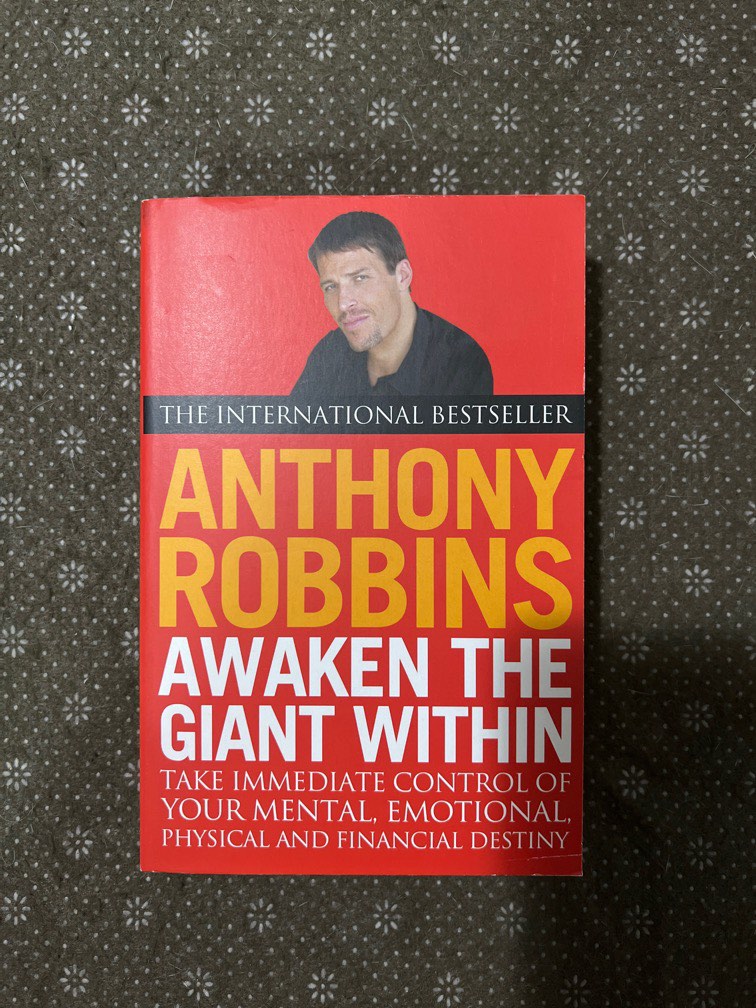 Anthony Robbins Awaken The Giant Within, Hobbies & Toys, Books & Magazines, Storybooks on Carousell