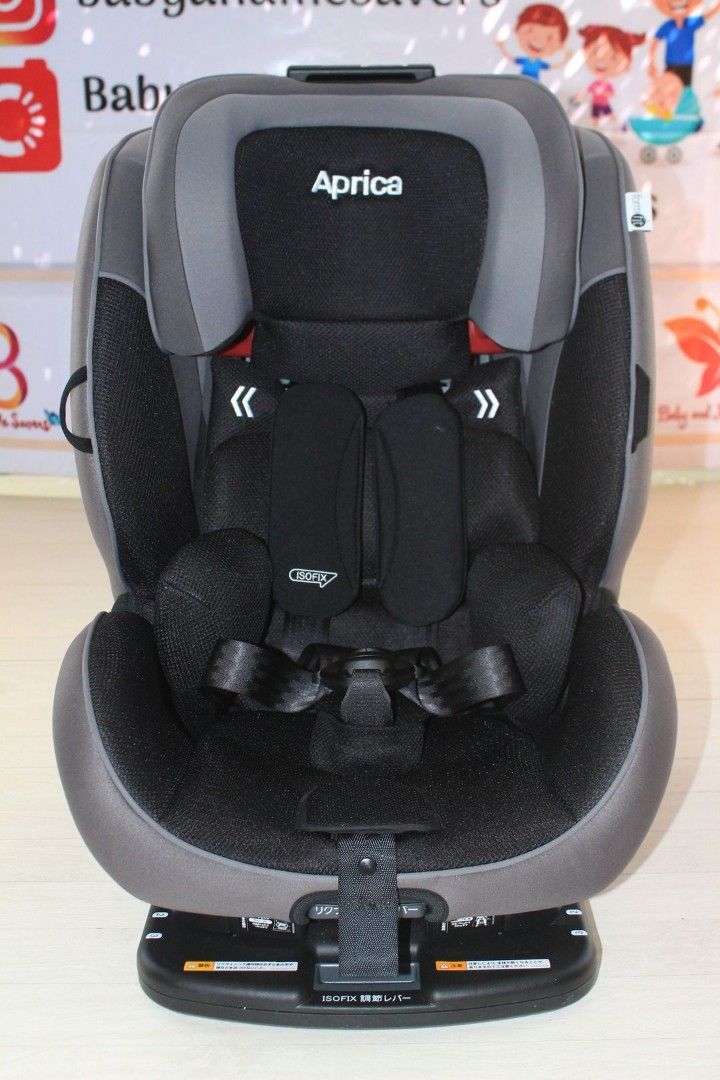 Aprica Formfit Toddler Baby Carseat ISOFIX AND SEATBELT MOUNT