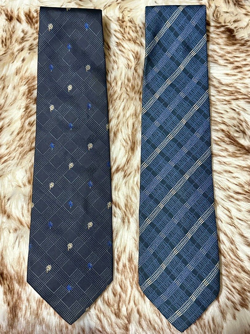 Assorted Ties (Category: Ties) located in Singapore. Submitted by lyehak (Listing ID 1284485259, Image 3). Description: - Lightly used tied - Assorted brands: Gold Lion; John Curtis - Price per piece.