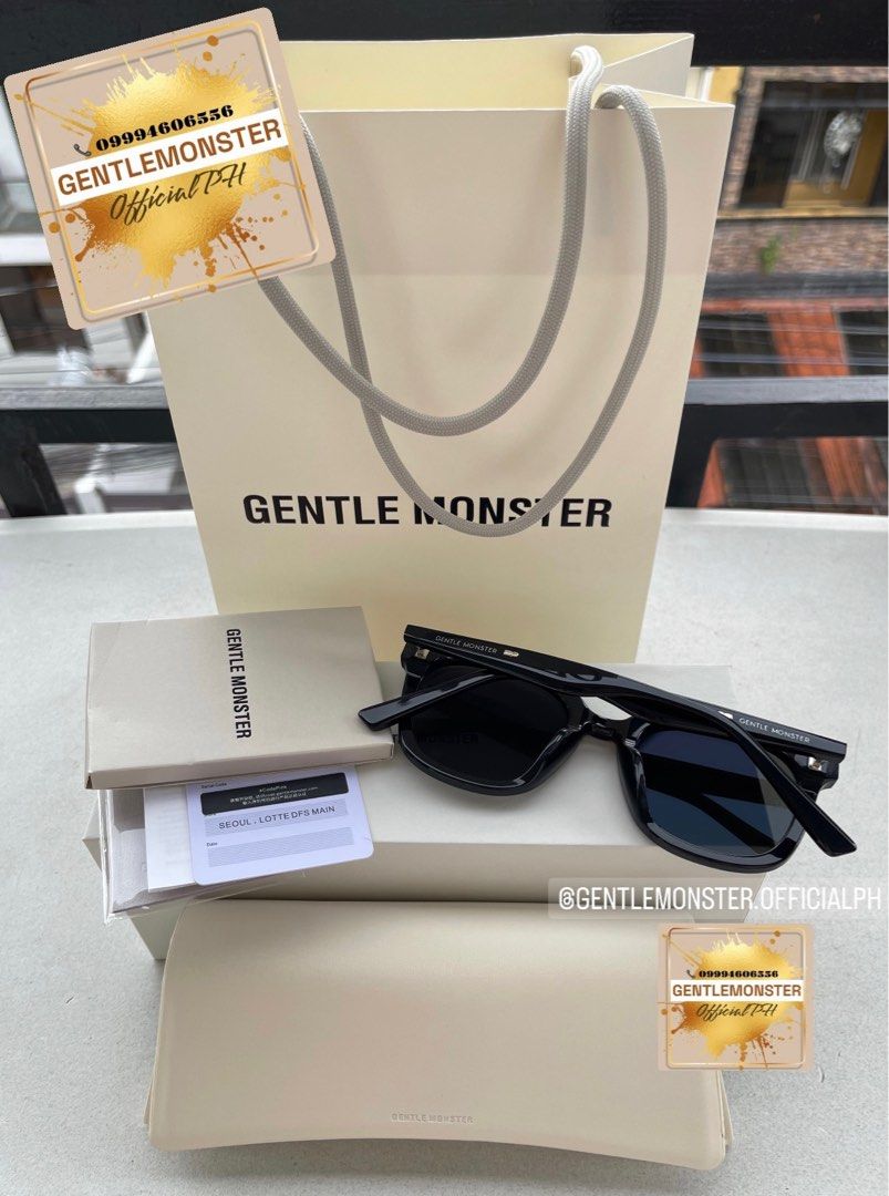 Auth GENTLE MONSTER - LIBE 01 (Category: Sunglasses & Eyewear) located in Pasig City. Submitted by gentlemonsterph (Listing ID 1284452677, Image 2). Description: The Best seller sunglasses for everyday use. 🔥 Product Features: GENTLE MONSTER - LIBE 01 🎁Complete inclusion - All New packaging same released in store and online 🎫with CODE PiNk 🇰🇷Guaranteed Auth/ Original 📦Free International shipping 🎥All Brand new and actual photos/videos post