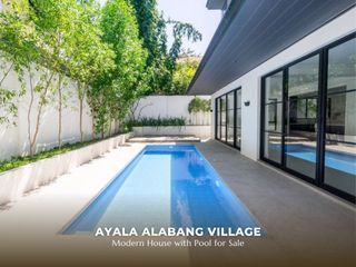 Ayala Alabang Village - Modern House with Pool for Sale