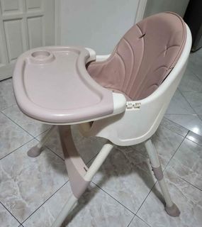 Baby High Chair Pink