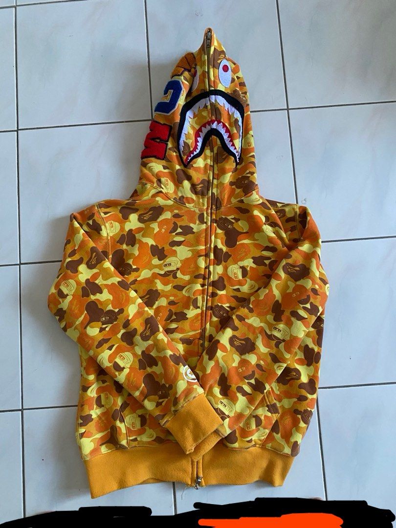 BAPE sweatshirt x PUBG Men s Fashion Coats Jackets and