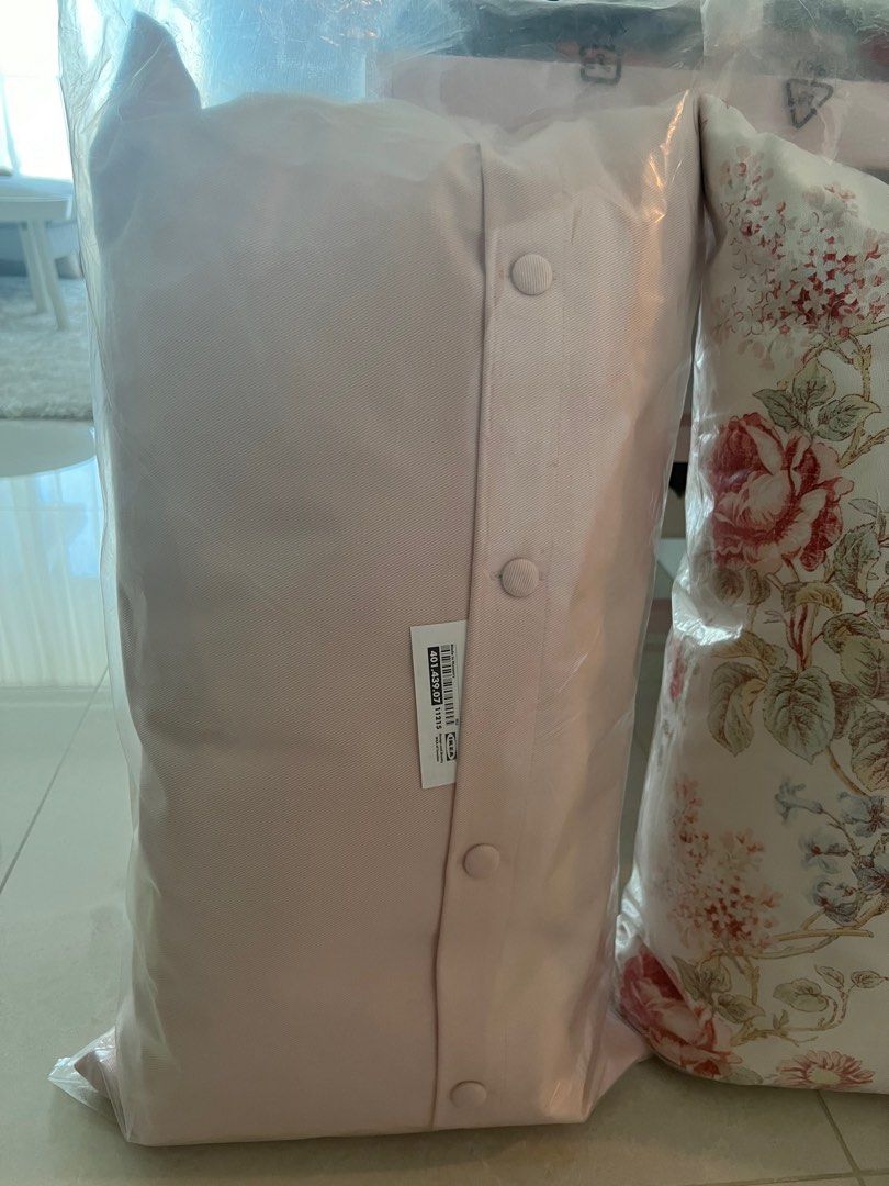 Brand New IKEA EKTORP Cushions in floral pink Furniture Home