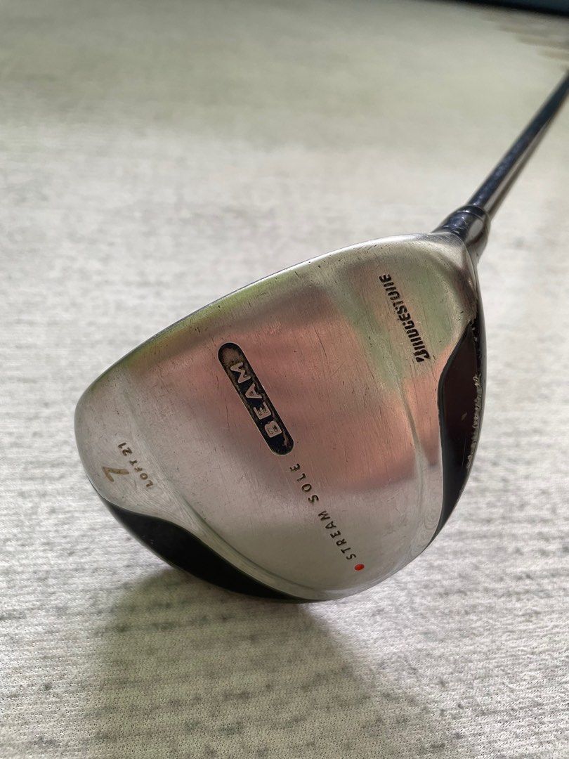 Bridgestone Stream Sole Beam 10° 1 Driver Stiff Graphite Shaft Beam Grip Bridgestone Stream Sole Beam 10° 1 Driver Stiff Graphite Shaft Beam Grip