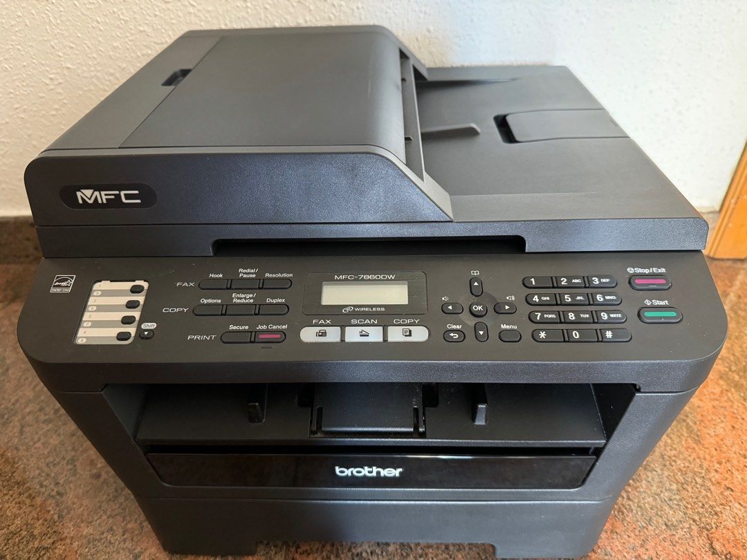 Brother Laserjet MFC7860DW duplex