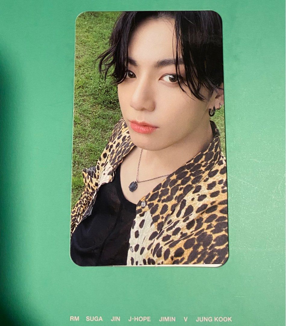 BTS PHOTOCARD JUNGKOOK MEMO 20 BR PC / JK MEMORIES OF 2020