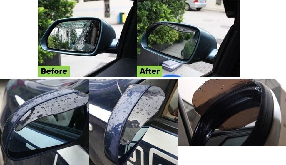 Side mirror visor hotsell