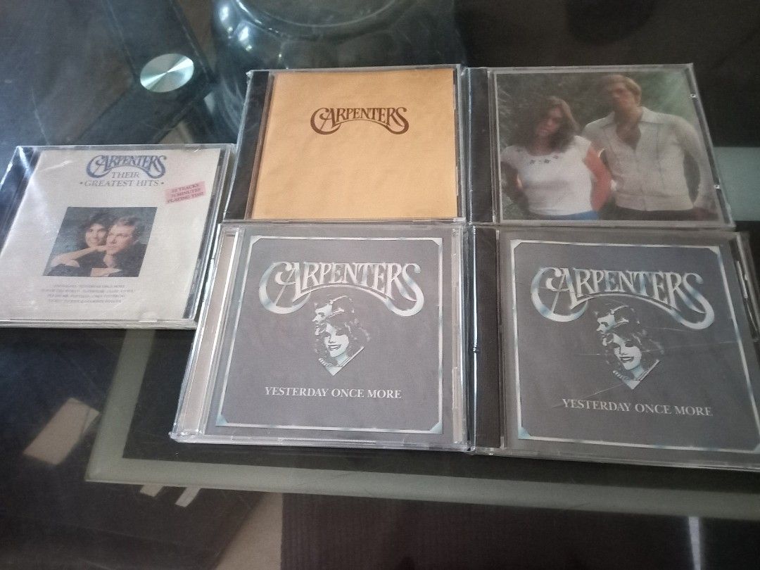 Carpenters CD Bundled for 1,500 (Category: CDs & DVDs) located in Bacoor. Submitted by click2_mac (Listing ID 1214103014, Image 1). Description: Carpenters: Horizon Greatest Hits Yesterday Once More 2 cd One Love Bundled Sale for 1,500k!!! Rare & Hard to Find.