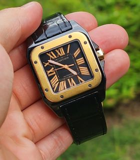 Cartier santos discount watch band