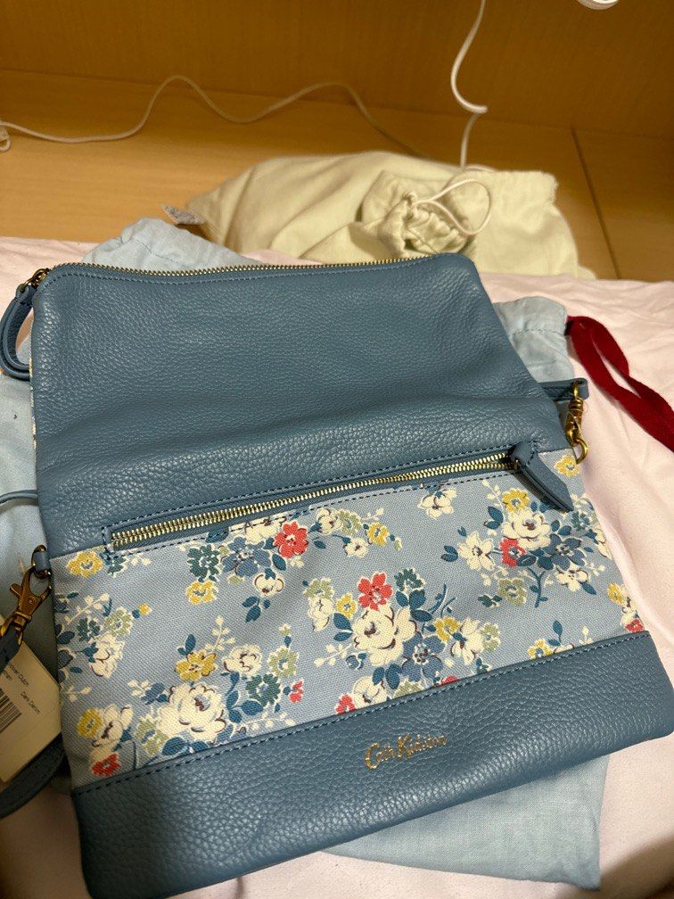 Cath kidston leather deals foldover clutch