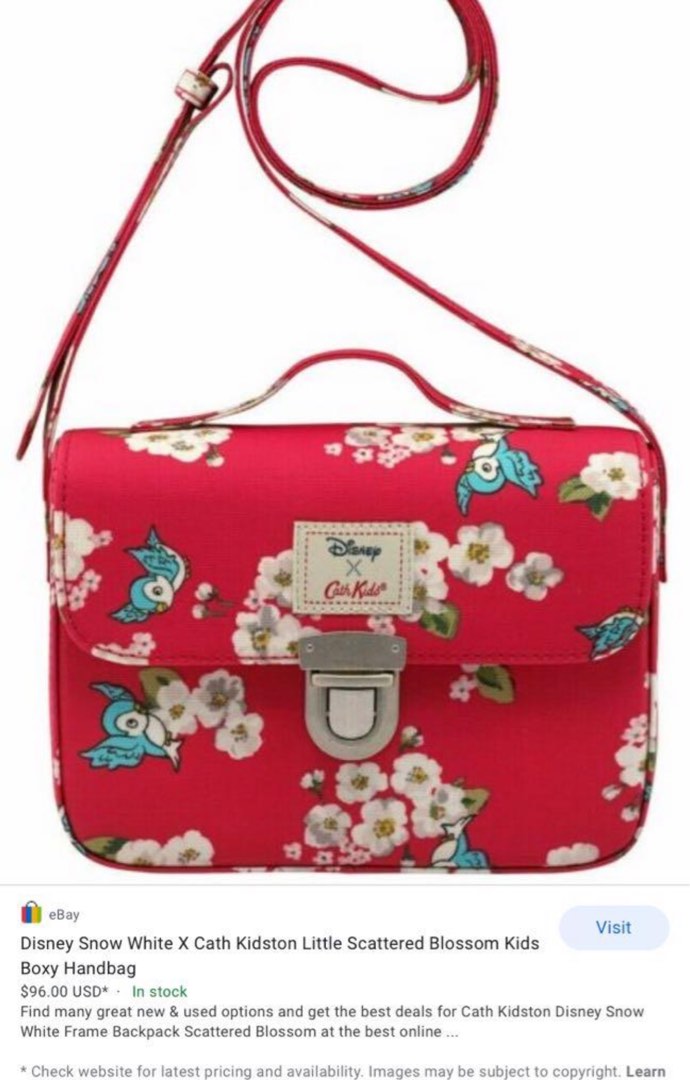 Cath kidston Snow White Disney red boxy bag Babies Kids Babies