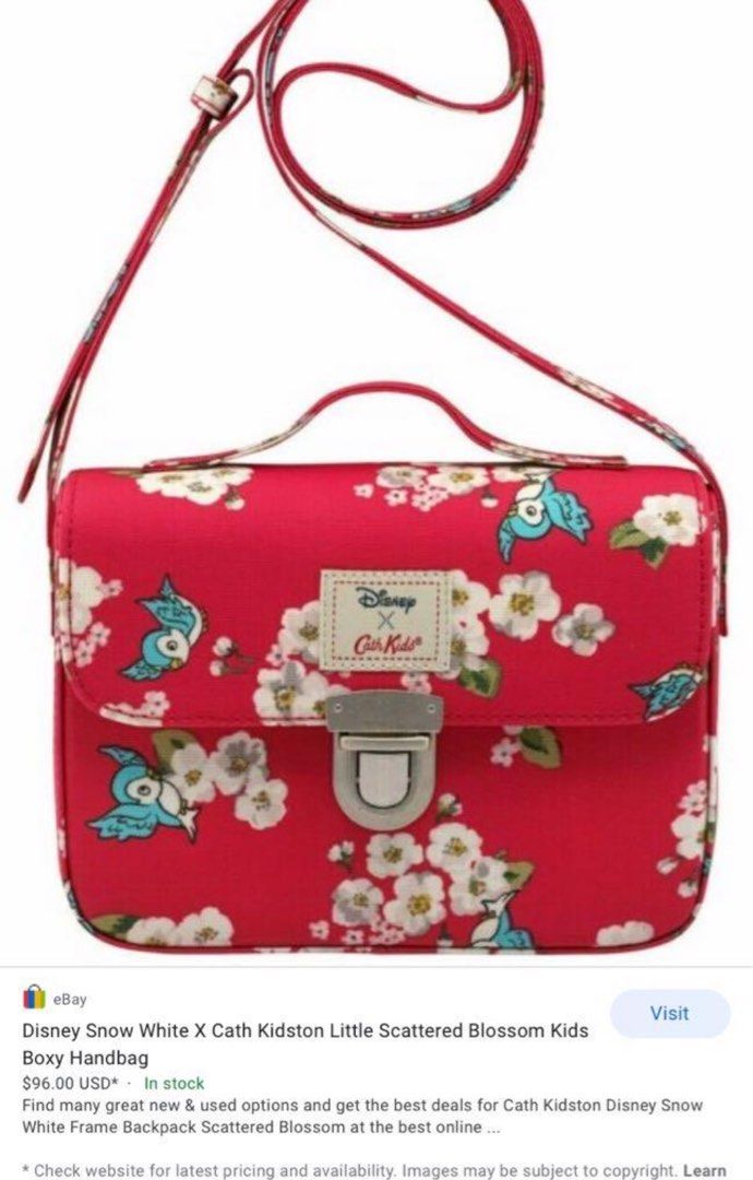 Cath kidston clearance snow white backpack