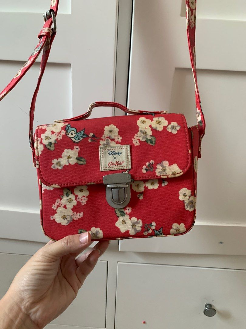 Cath kidston Snow White Disney red boxy bag