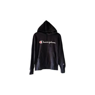 Champion big script hoodie outlet
