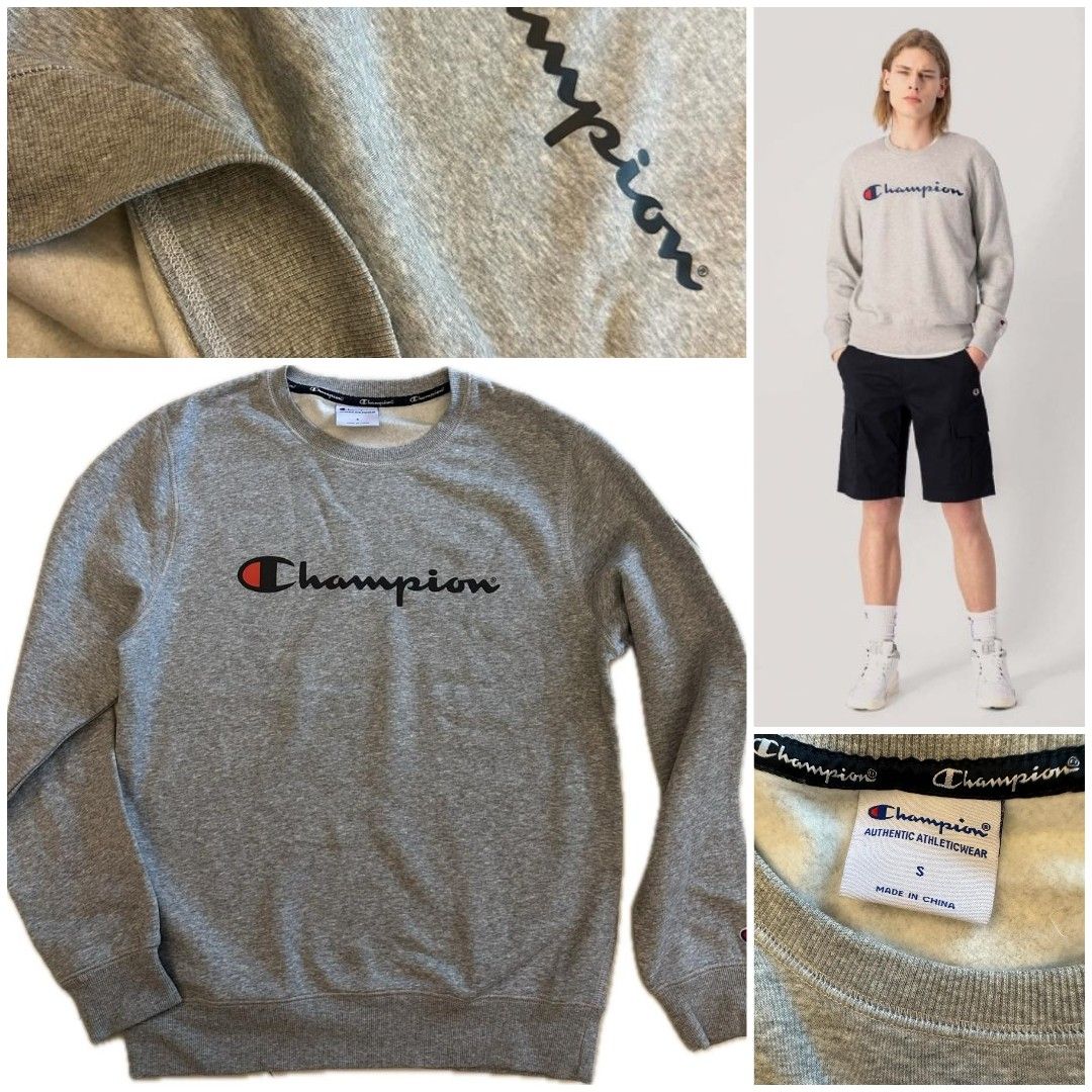 Champion Sweater Crewneck Unisex Sweatshirt For