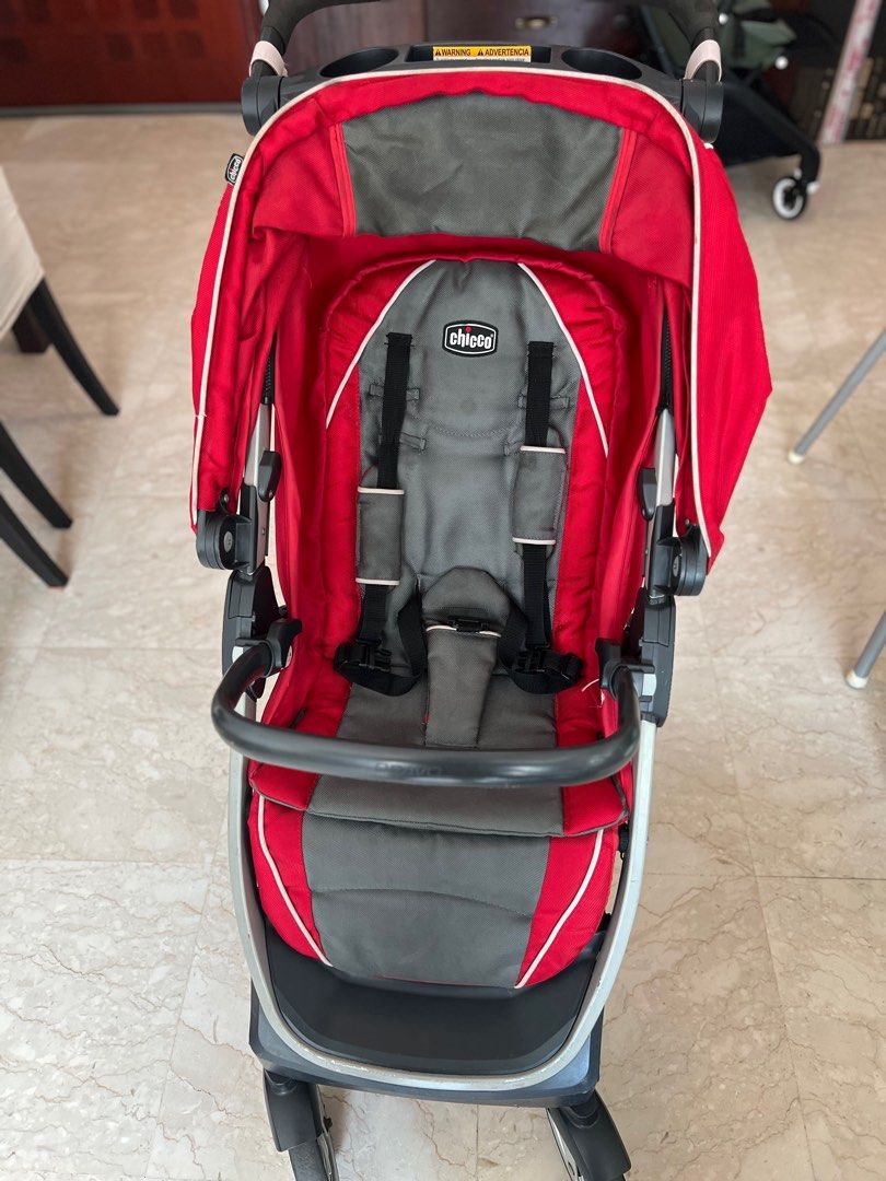 Chicco bravo stroller red clearance