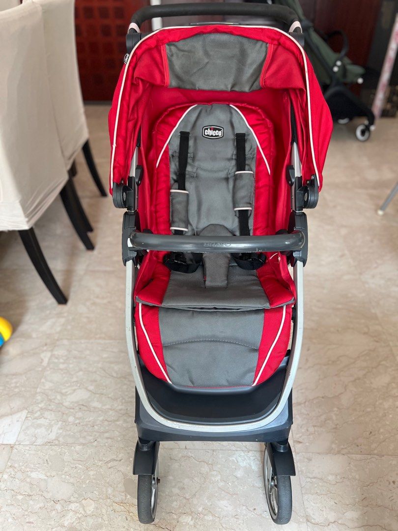 Chicco bravo stroller store red