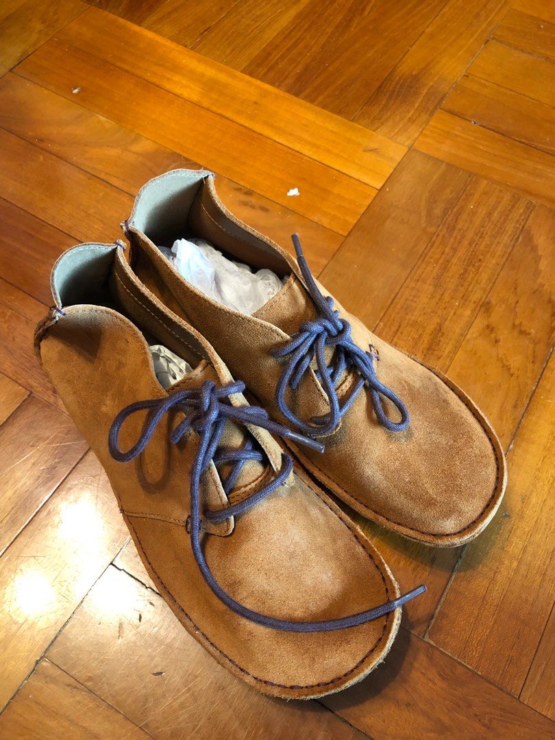 Clarks Janey Lynn Tan Suede ladies ankle boots