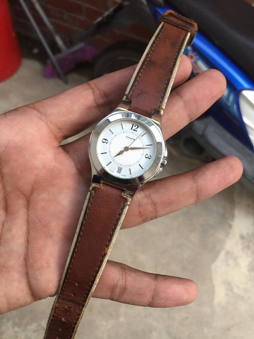 Coach watch swiss made new arrivals