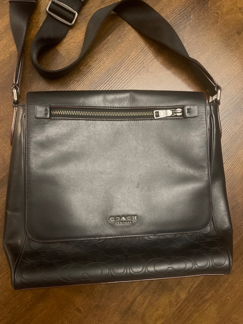 Coach kennedy outlet map bag