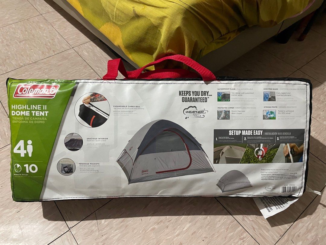 Coleman Highline II 4P Dome Tent 4.5KG