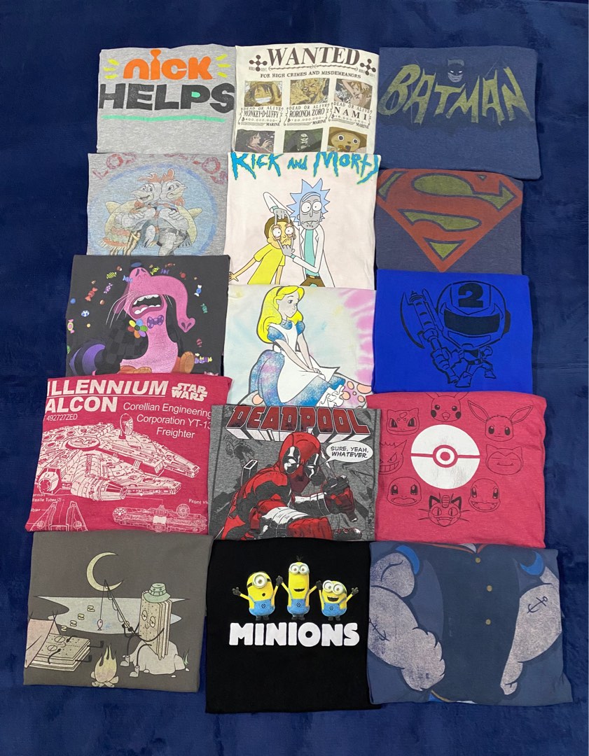 Combo Cartoons, Men's Fashion, Tops & Sets, Tshirts & Polo Shirts on ...