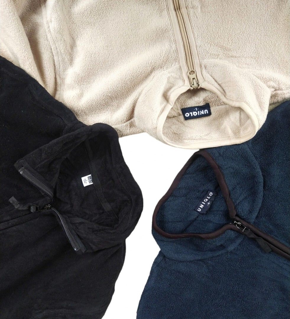 Uniqlo fleece combination jacket clearance