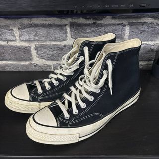 Cheap black deals converse size 4