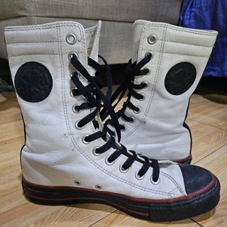 CONVERSE Chuck Taylor Hi Rise Boot leather Sneakers womens  7/ mens 5