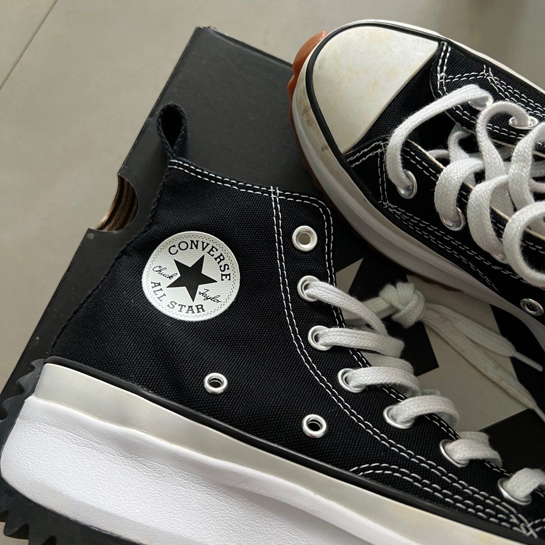 Converse Run Star Hi-cut Shoes, Women's Fashion, Footwear