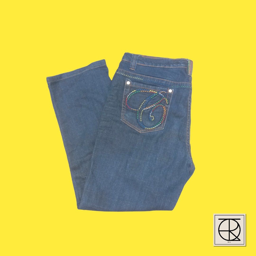 Coogi Multi Color Denim Jeans (Category: Jeans) located in Angeles City. Submitted by theportal.vtg (Listing ID 1284322290, Image 1). Description: Dimension: Waist 38in Front Raise 13in Inseam 29in Hem 9in All are already washed and ready to wear. Prices are FIRM + shipping fee (J&T). Shipping will be 1-2 days after payment. Reservation til 3 days only. All sales are final. Manage your expectations. Colors may change due to lighting. Consider min